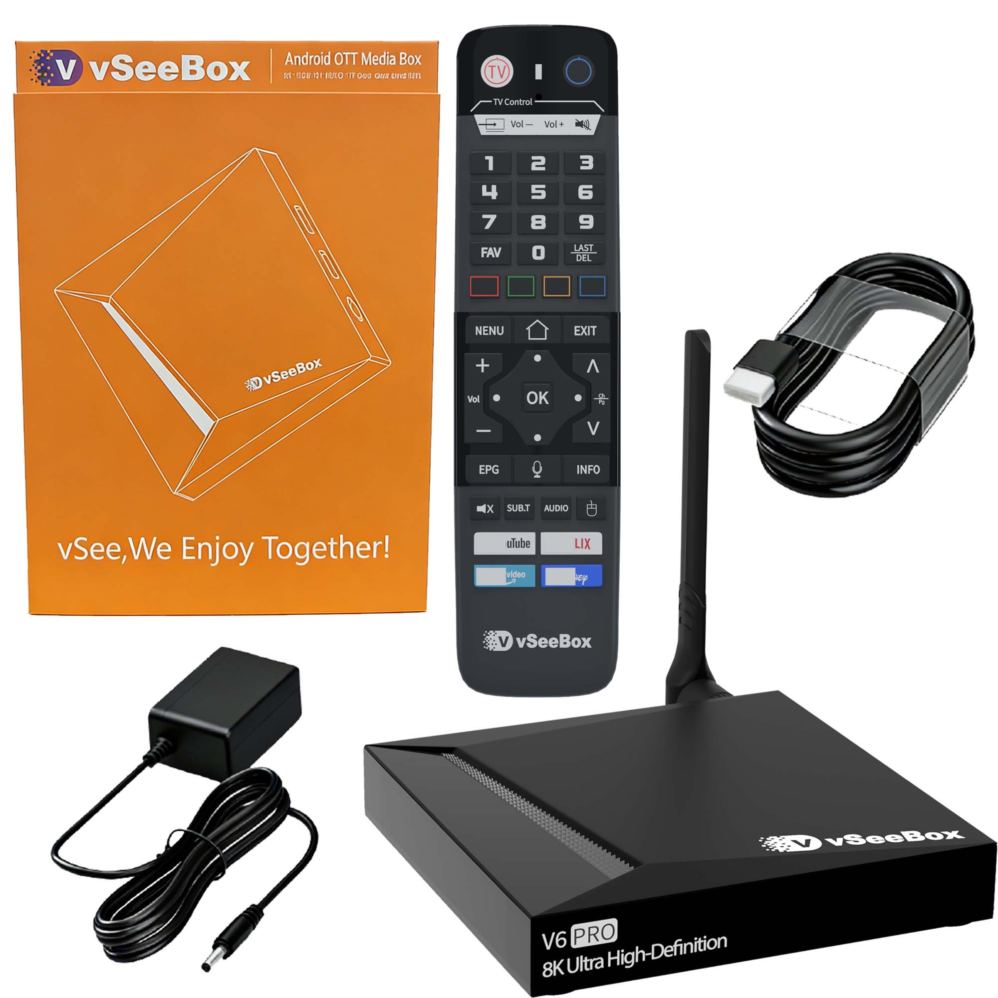 VSeeBox V6 Pro 2026 Newest, 4G - Khadas Vim4 8Gb review and price