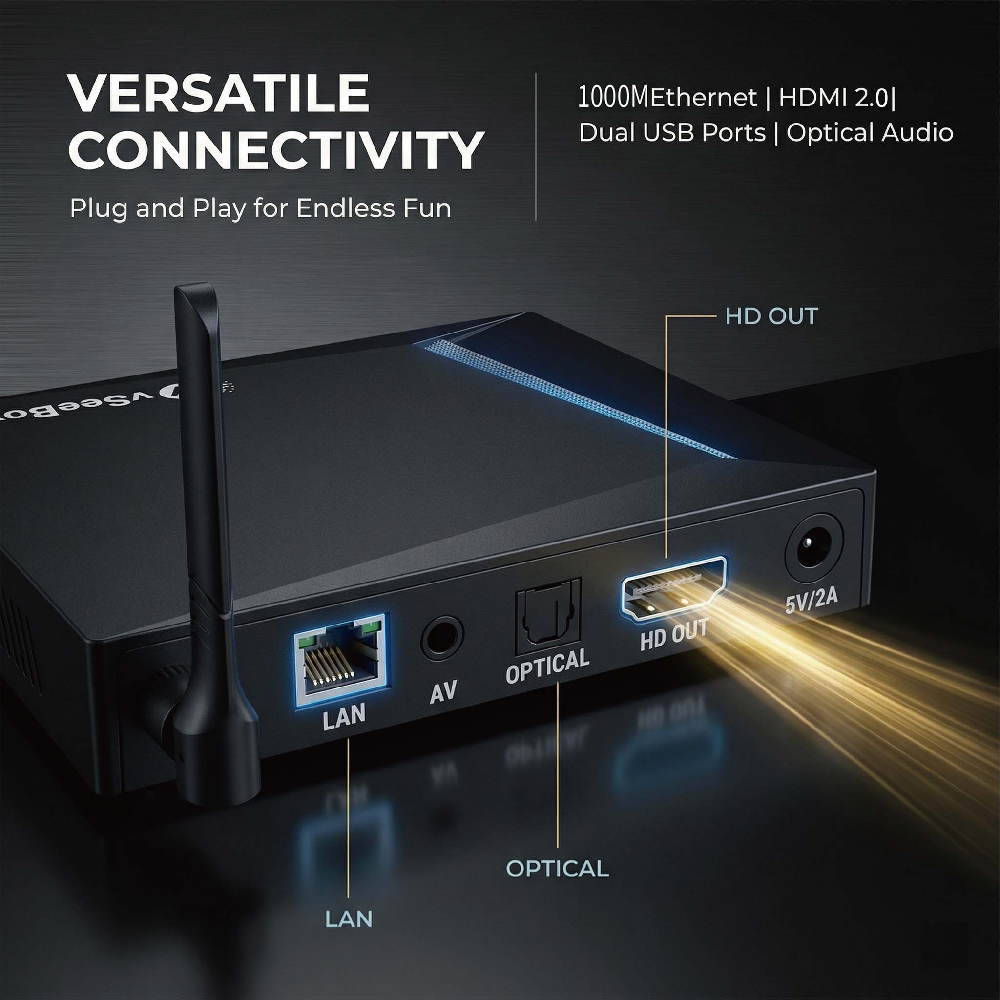 VSeeBox V6 Pro 2026 Newest, 4G - Khadas Vim4 8Gb review and price